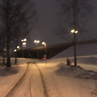 Photo taken at Vihdintien silta by Rasmus S. on 2/20/2017