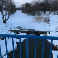 Photo taken at Mätäjoki by Rasmus S. on 2/17/2018