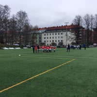 Photo taken at Väinämöisen kenttä by Rasmus S. on 4/23/2017