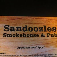 Photo taken at Sandoozles Smokehouse &amp;amp; Pub by Mark V. on 11/23/2013