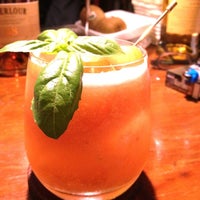 Photo taken at cocktail &amp;amp; shot bar 壱八 (ichi-hachi) by Yuko on 9/16/2012