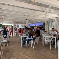 Photo taken at Mandala Beach Bar &amp;amp; Restaurant by Chris P. on 5/28/2019