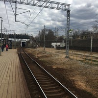 Photo taken at Платформа «Лось» by Nikita P. on 4/18/2019
