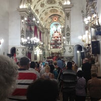 Photo taken at Igreja Matriz Santa Luzia by Dirceu SR on 12/13/2012