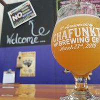 Photo taken at Chafunkta Brewing Company by Steven D. on 10/6/2019