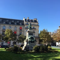 Photo taken at Place du Général Catroux by Patrice B. on 10/3/2016