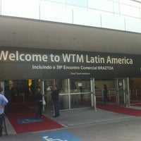 Photo taken at WTM Latin America by Alexandre T. on 4/24/2013