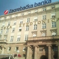 Photo taken at Zagrebačka banka (ZABA) by Yanot Y. on 10/16/2012