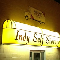 Photo taken at Indy Self Storage by Steve W. on 9/9/2013