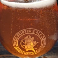 Photo taken at Printer&amp;#39;s Ale Manufacturing Co. by Mark A. on 7/10/2021