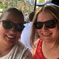 Photo taken at Bus Stop Burgers and Brewhouse by Katie on 5/31/2019
