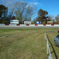 Photo taken at LaCrosse Fairgrounds Speedway by Brian C. on 10/5/2012