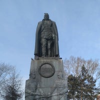 Photo taken at Памятник адмиралу Колчаку by Anna S. on 3/12/2019