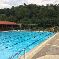 Photo taken at Woodlands Swimming Complex by Kelvin A. on 7/17/2016