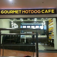 Photo taken at Gourmet Hotdog Cafe by Ismail I. on 1/13/2015
