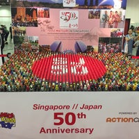 Photo taken at Singapore Toy, Game and Comic Con Convention (STGCC) by minzyiii on 9/11/2016