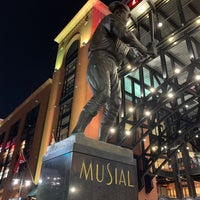 Photo taken at Stan Musial Statue at Busch Stadium by David S. on 5/28/2022