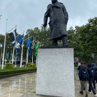 Photo taken at Winston Churchill Statue by David S. on 7/22/2023