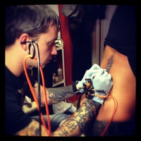 Photo taken at Lacute Tattoo by your s. on 9/17/2012