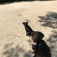 Photo taken at West 105th Street Dog Run - Riverside Park by George on 7/12/2018
