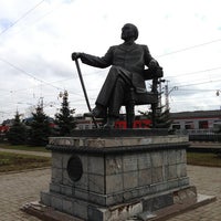Photo taken at Памятник Савве Мамонтову by Александр on 4/28/2013