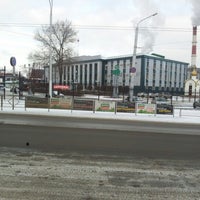 Photo taken at Центральная проходная Азота by Павел Н. on 11/1/2012