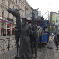 Photo taken at metro Vasileostrovskaya by Michail on 5/13/2013