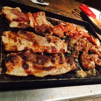 Photo taken at Seoul Jung Korean BBQ by Viki B. on 2/25/2015