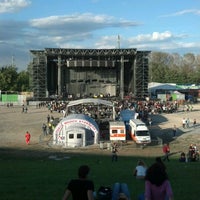 Photo taken at Concerto radiohead by Gabriele P. on 9/25/2012