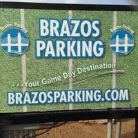 Photo taken at Brazos Parking / Riverway Park by Greg H. on 8/29/2014