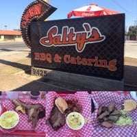 Photo taken at Salty&amp;#39;s BBQ by FoodGlossETC B. on 11/23/2015