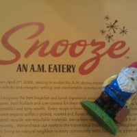 snooze breakfast items snooze breakfast items