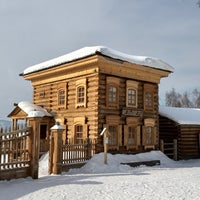 Photo taken at The Taltsy Museum of Wooden Architecture and Ethnography by Andrey K. on 2/23/2021