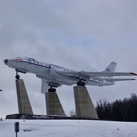 Photo taken at Самолет-памятник Ту-104 by Andrey K. on 2/28/2021