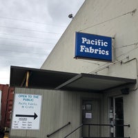 Foto diambil di Pacific Fabrics &amp;amp; Crafts oleh Captain B. pada 6/3/2019