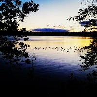 Photo taken at Fresh Pond Reservation by Lizzy F. on 10/12/2012