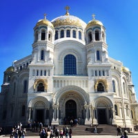 Photo taken at Kronstadt Naval Cathedral by Alexey on 5/9/2016