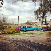 Photo taken at Трамвайное депо № 1 by Aleksey T. on 10/5/2012