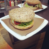 Photo taken at MU Italian Finest Burger by Diana D. on 10/14/2013
