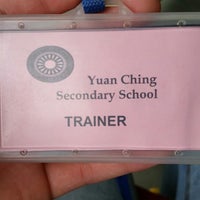 Photo taken at Yuan Ching Secondary School by Yisheng P. on 10/16/2014