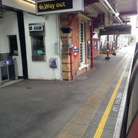 Photo taken at Theydon Bois London Underground Station by Nick P. on 4/9/2013