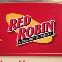 Photo taken at Red Robin Gourmet Burgers and Brews by Allen W. on 2/5/2013