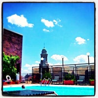 Photo taken at Rooftop Pool: Towne Terrace West by Justin L. on 6/15/2013