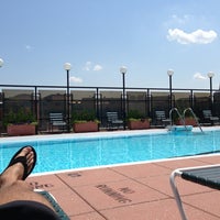 Photo taken at Rooftop Pool: Towne Terrace West by Justin L. on 5/30/2013
