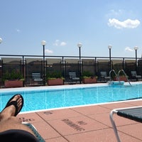 Photo taken at Rooftop Pool: Towne Terrace West by Justin L. on 6/4/2013