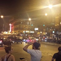 Photo taken at Six Corners (Damen/Milwaukee/North Ave) by Melvin M. on 7/27/2014