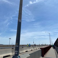 Photo taken at Pulaski Bridge by Ger A. on 5/7/2023