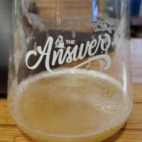 Photo taken at The Answer Brewpub by Stacy A. on 2/24/2023
