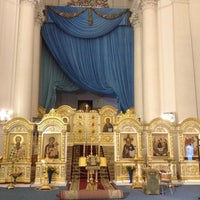 Photo taken at Smolny Cathedral by Евгений on 4/27/2013