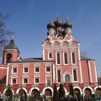 Photo taken at Храм Тихвинской иконы Божией Матери в Алексеевском by Евгений on 4/19/2013